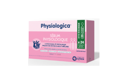 SERUM PHYSIOLOGIQUE 24×10 ml Gifrer